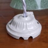 Vintage glass suspension Clichy