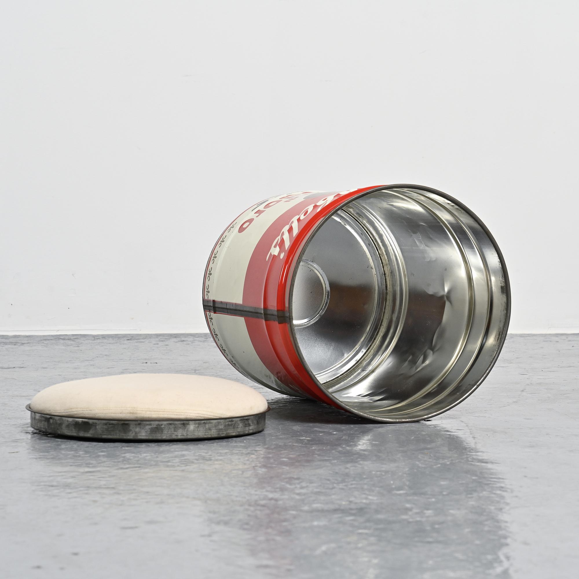 Tabouret « Campbell's Soup Can » par Dino Gavina, Ultramobile Simon, 1971