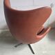 Fauteuil oeuf d'Arne Jacobsen pour Fritz Hansen