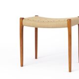 1 of 2 Niels Moller Ottoman Teak 1950s Vintage