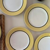 12 dessert plates l'Amandinoise