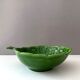 Vintage bowl artichoke ceramic, majolica