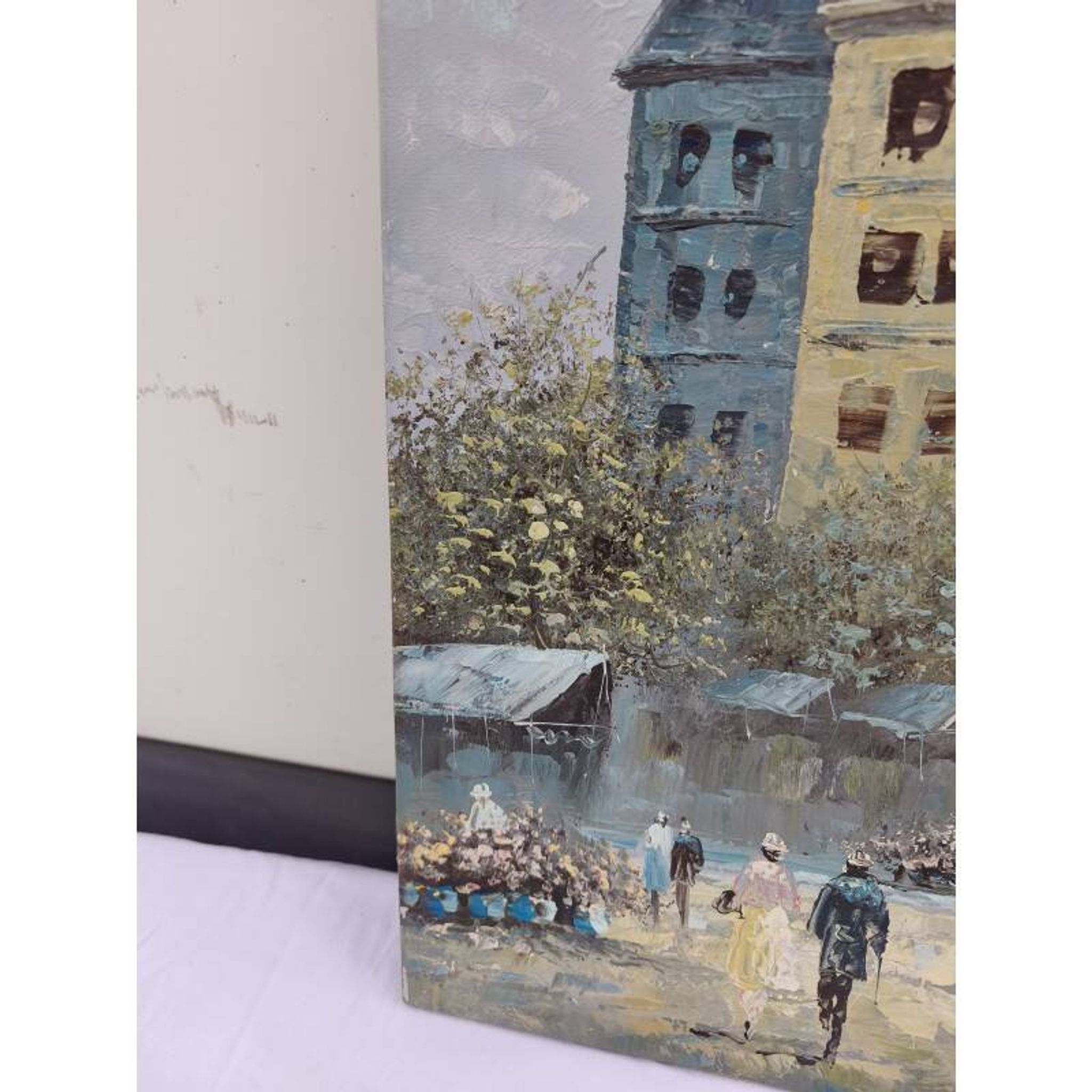 Huile sur toile Louis Anthony Burnett