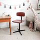 Mid Century Chaise d'école Chaise d'enfant Bois Métal Vintage Rétro Chambre d'enfant Pied Skandi Sca
