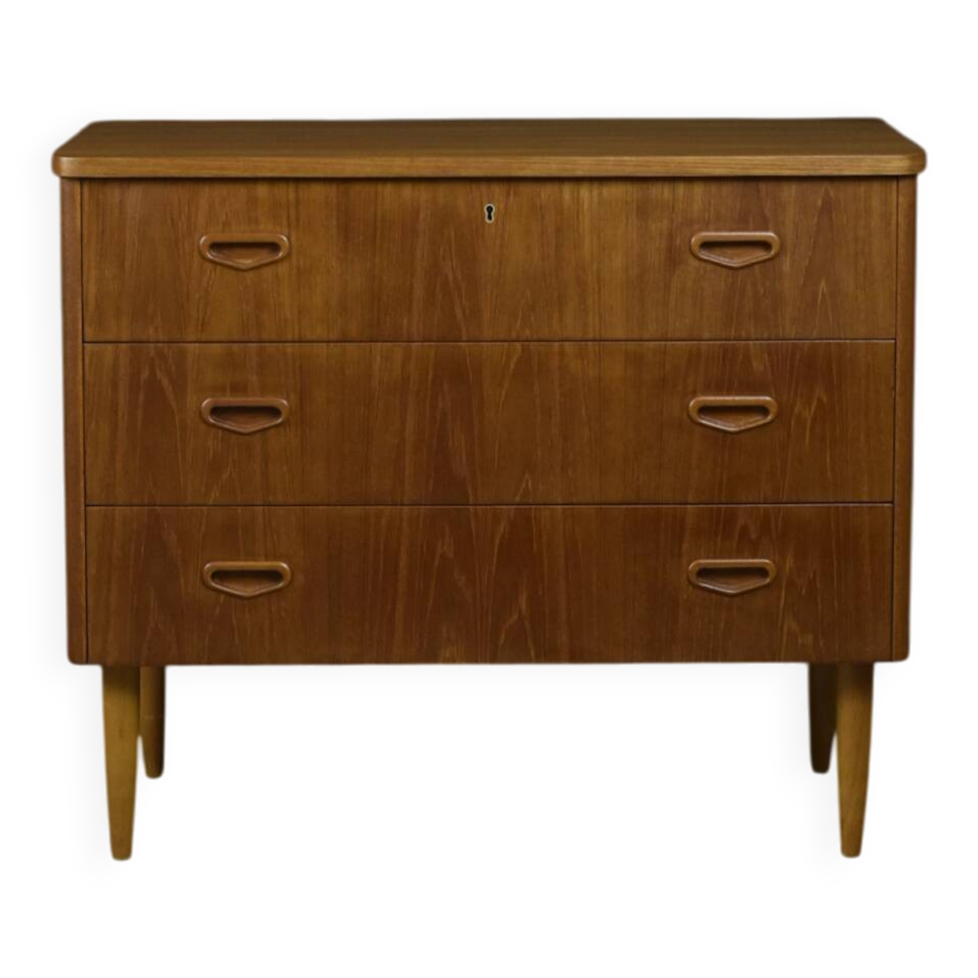Commode scandinave en teck, années 1960