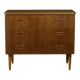 Commode scandinave en teck, années 1960