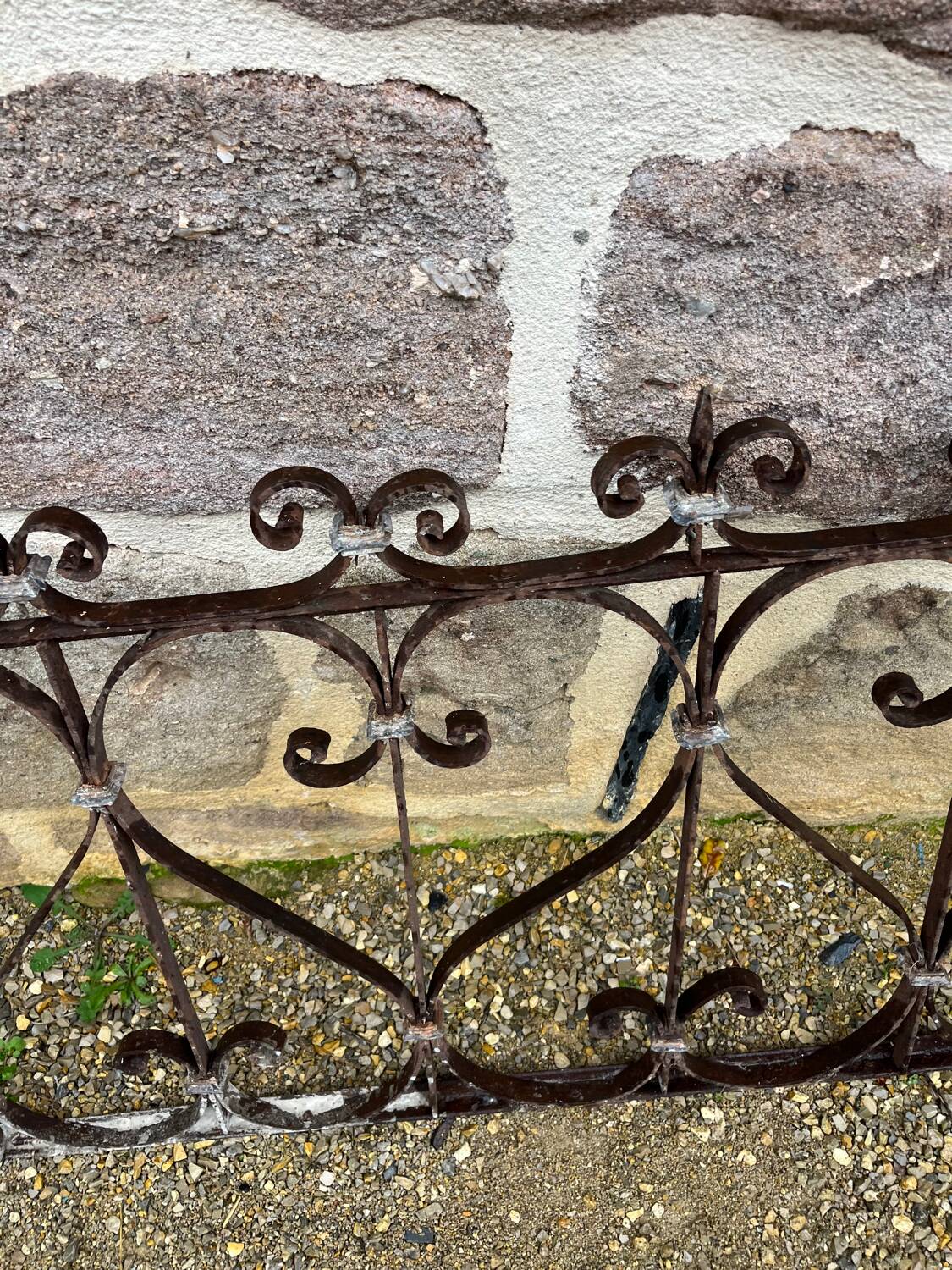 Wrought iron gate