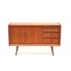 Vintage sideboard with drawers and doors made in the 50s