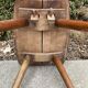 Pair of vintage Tyrolean chairs in solid wood
