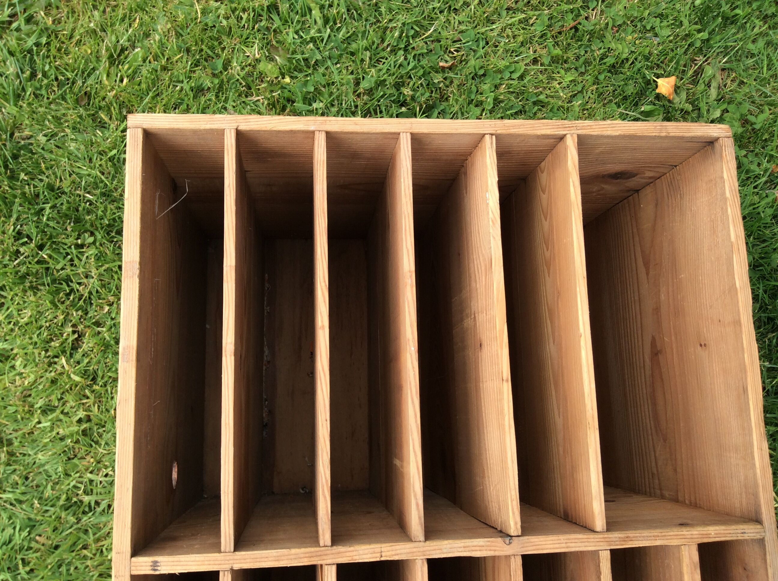 Wooden locker