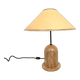 Vintage travertine table lamp, 1970s
