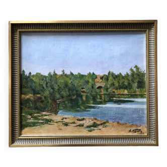 Naturalist painting oil on canvas