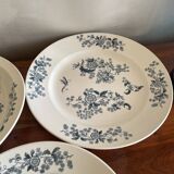 3 dishes Longwy Ycho