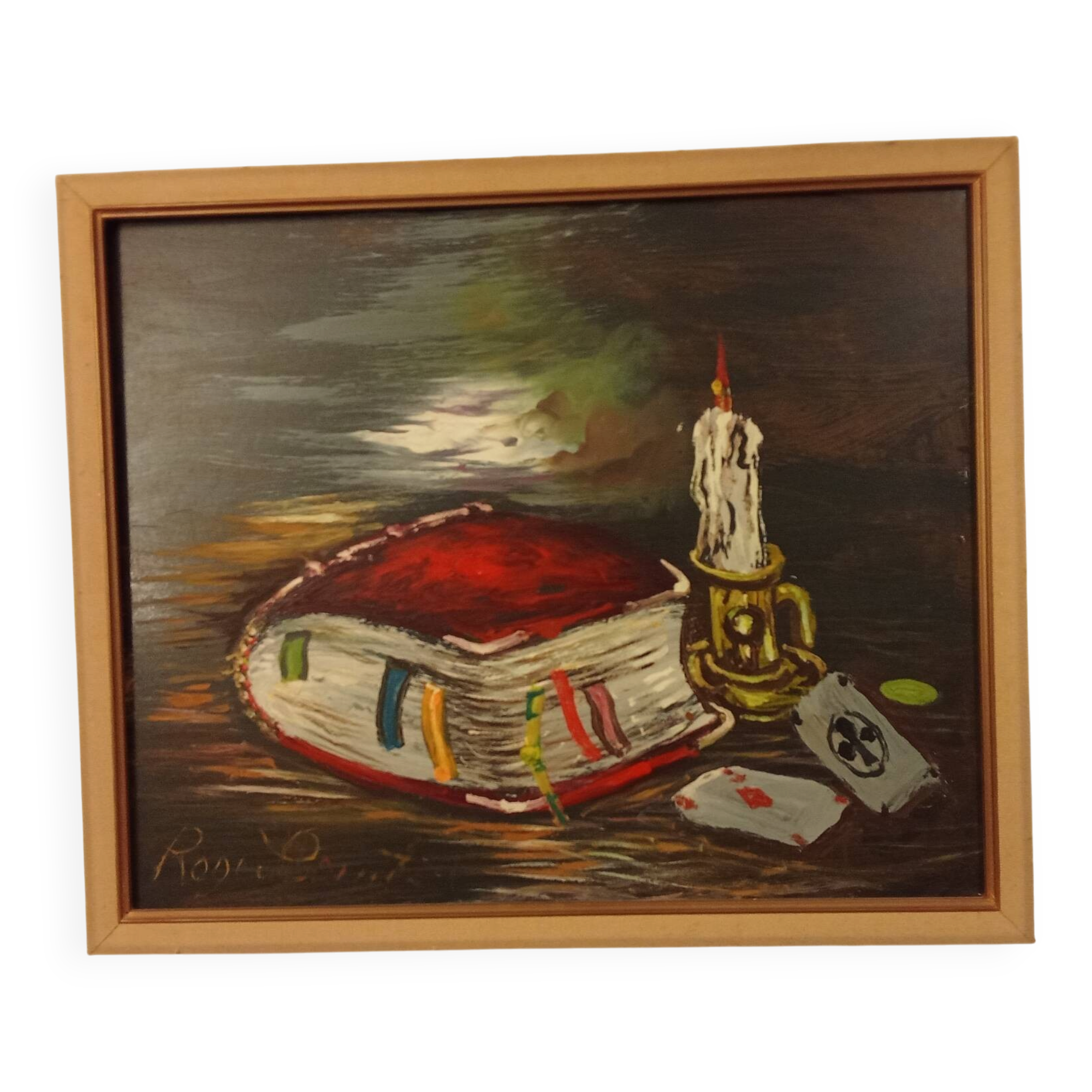 Oil on wood