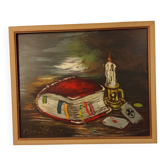 Oil on wood