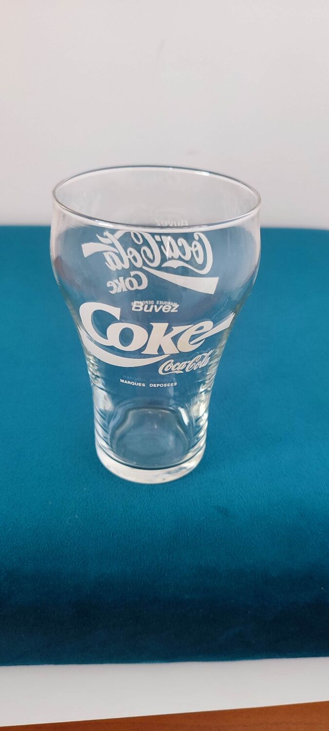 Old coca cola glass