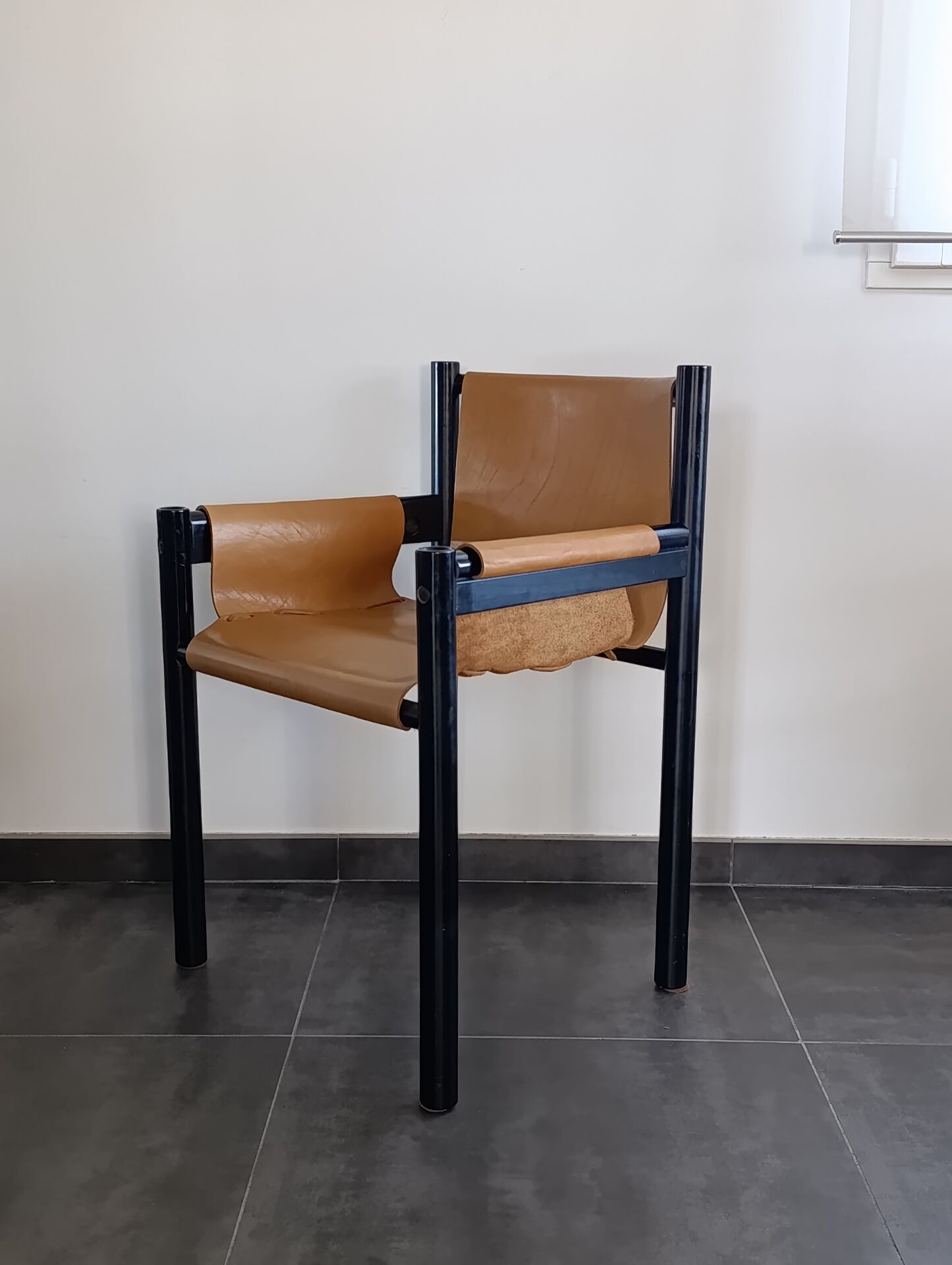Fauteuil safari vintage Ibisco