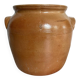 Light brown ceramic jar