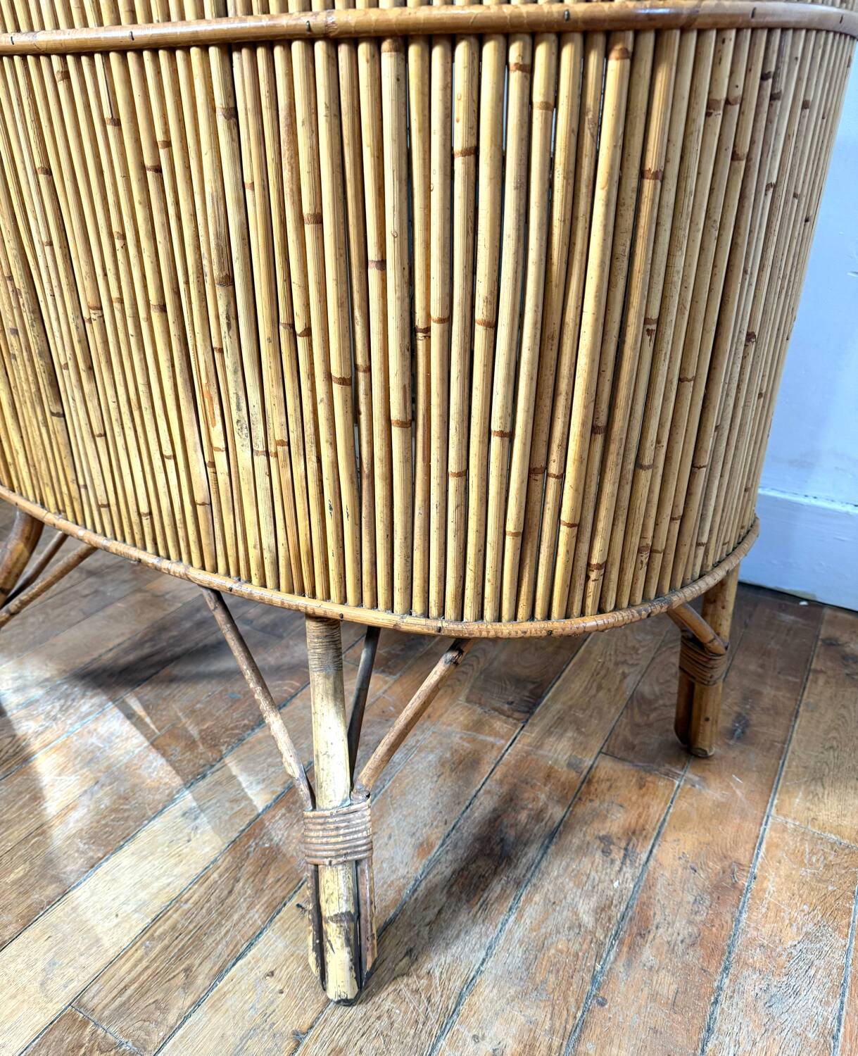 Rattan bar from the 60s/70s