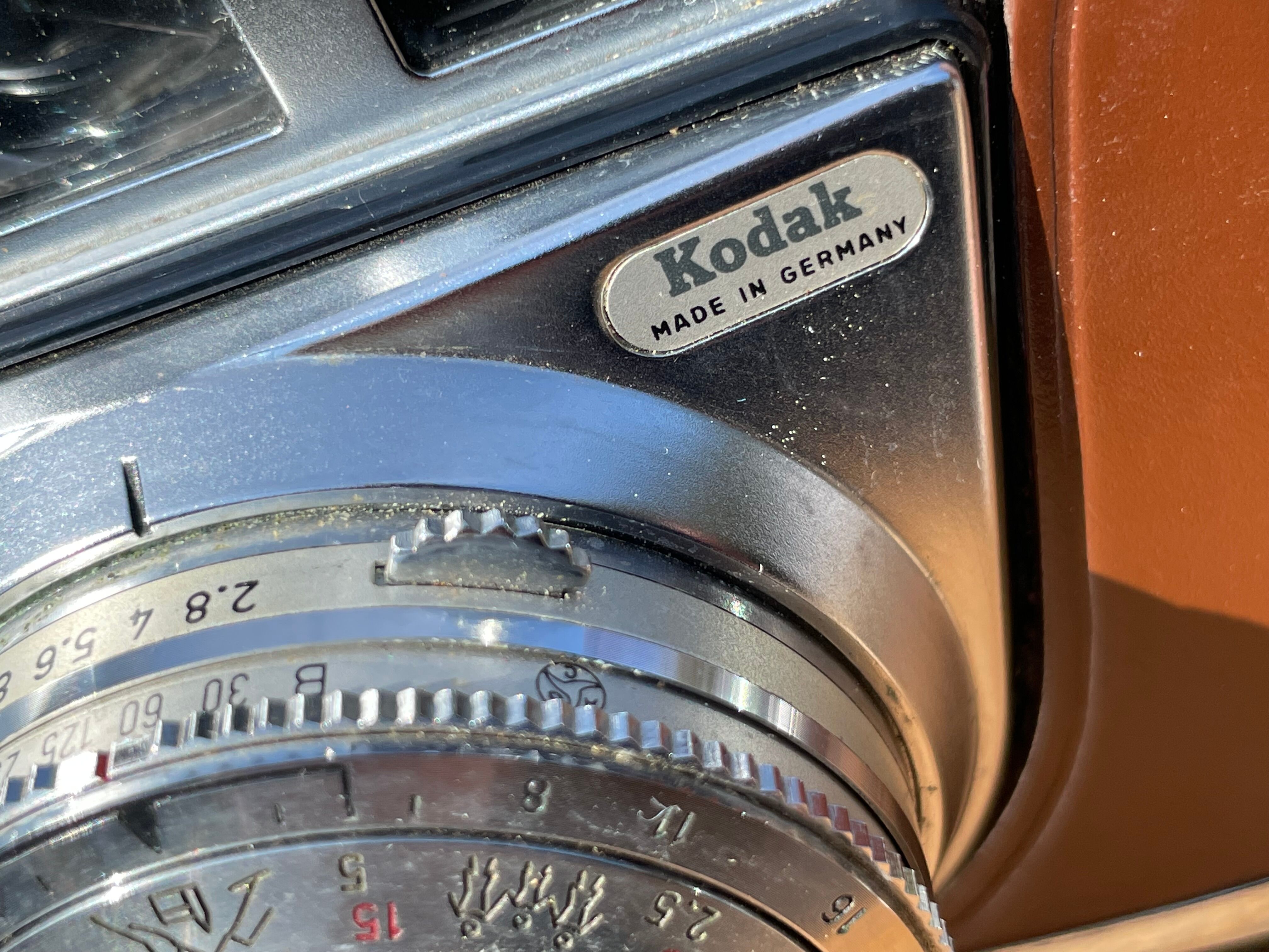 Appareil photo argentique vintage
