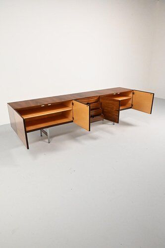 Large Rosewood Veneer Sideboard