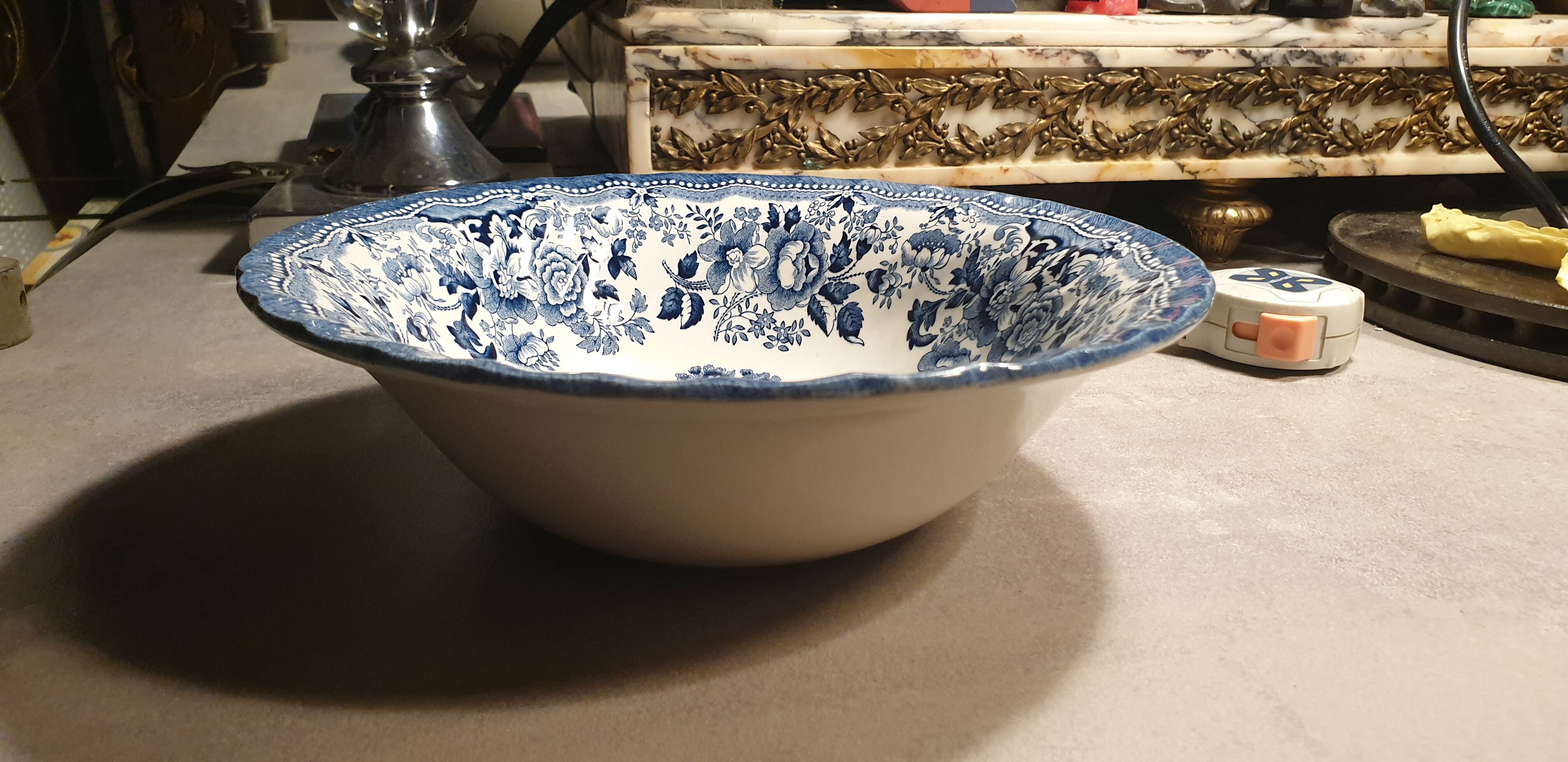 Salad Bowl Porcelaines Churchill the Georgian collection :23,7cm ○