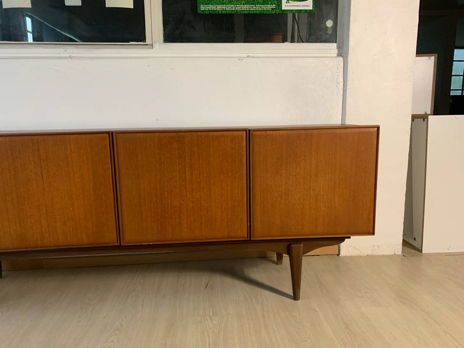Vintage Scandinavian teak sideboard