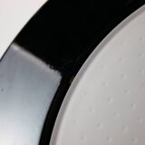 Metal and glass ceiling lamp