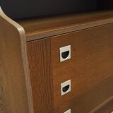 Oak bookcase, Danish design, 1970s, production: Denmark