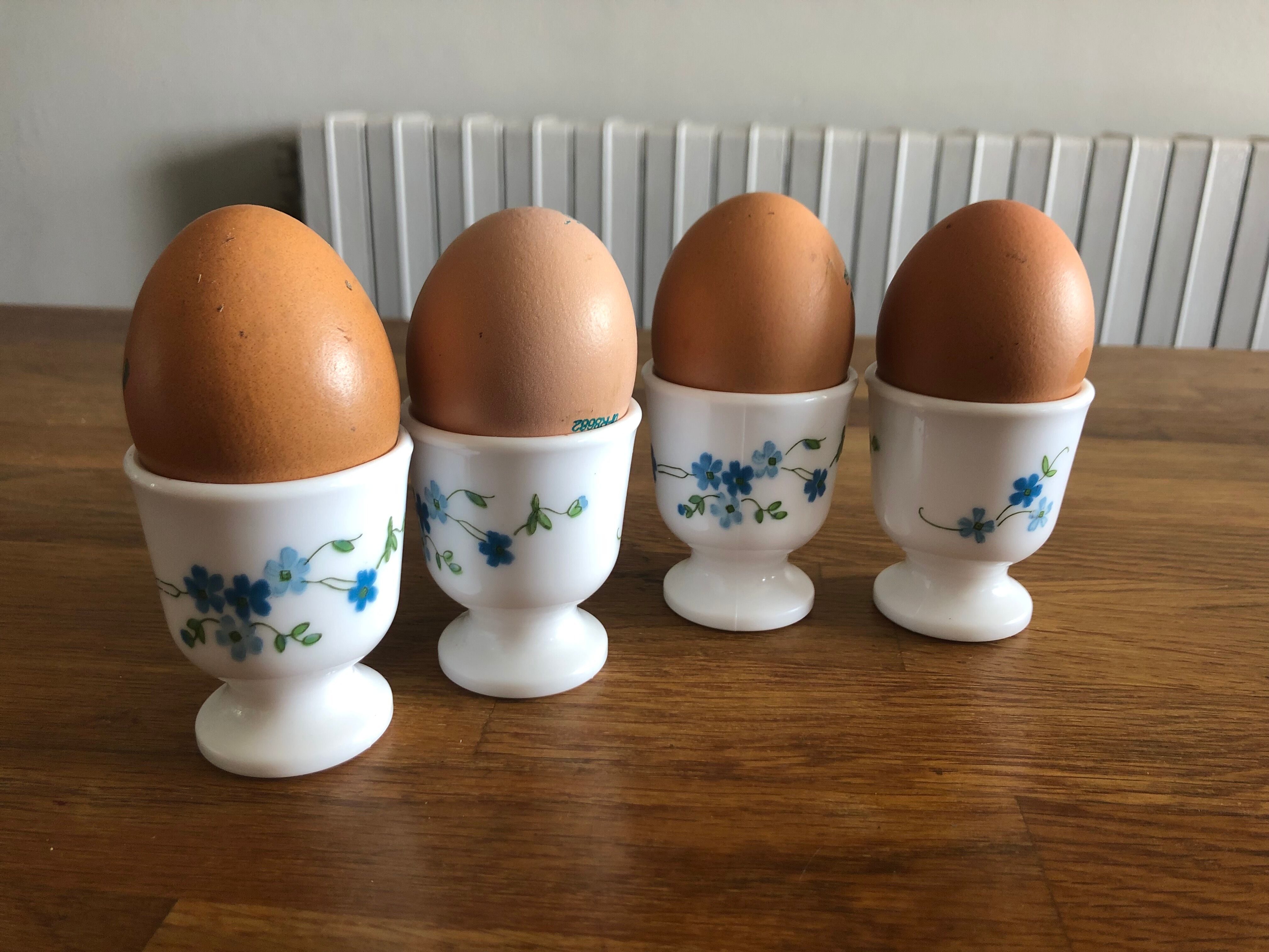 Lot de 4 coquetiers Veronica Arcopal