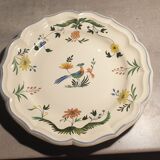 Dish gien decor birds of paradise