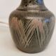 Ceramic table lamp, made by Danske Vitrika in the 1960-1970s