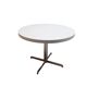 Vintage round dining table, 1980s