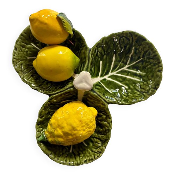 Plat apéritif ''Chou'' en barbotine - 1970