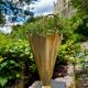 Vintage 1960s brass umbrella stand