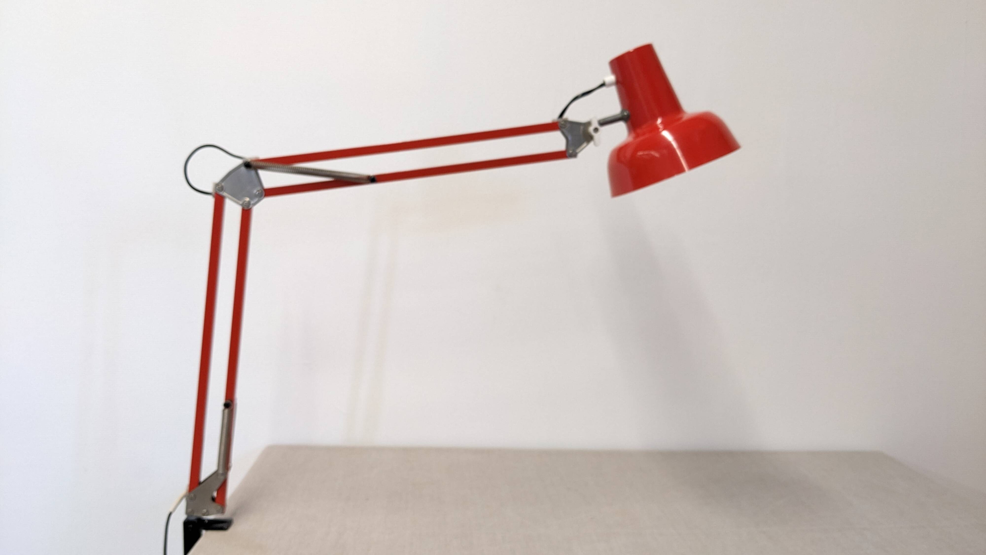 Lampe d'architecte, de bureau articulée, France vers 1970
