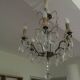 Antique chandelier with tassels