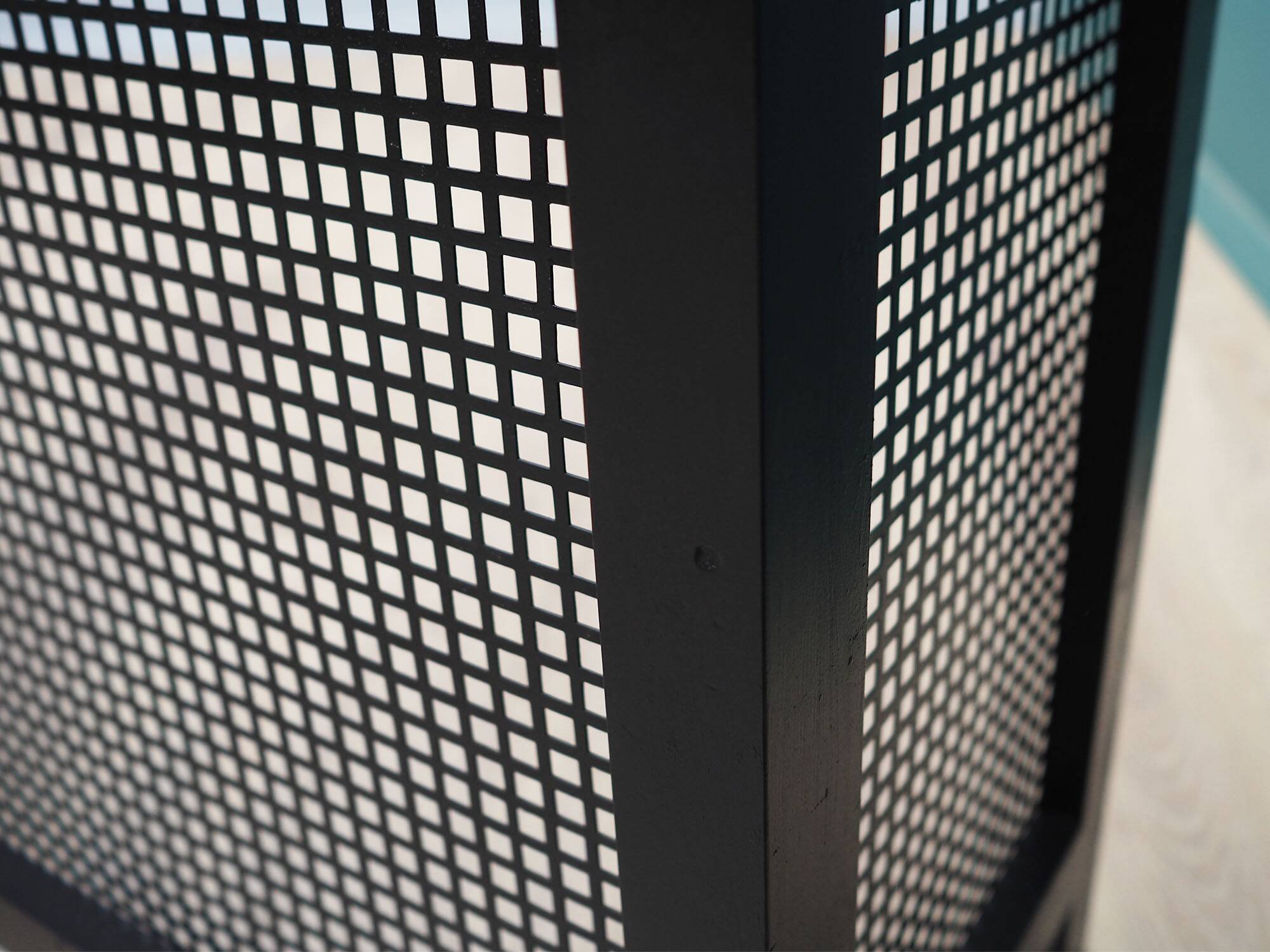 Fireplace cover, Danish design, 1980s, production: Denmark