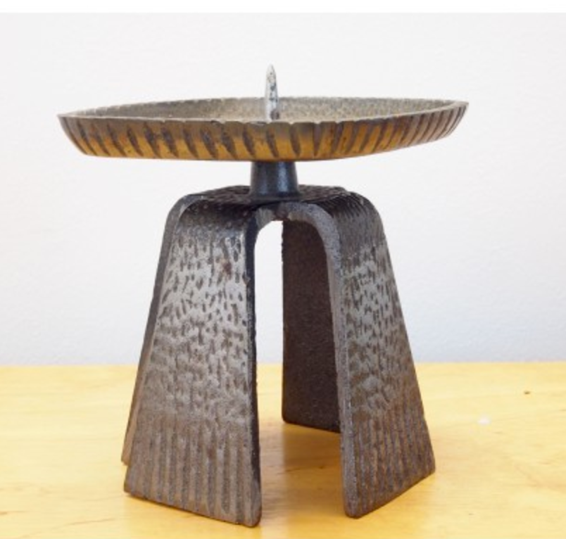 Brutaliste chandelier Japon Selency