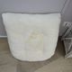 Colonial style armchair - woven rattan and exotic wood - vintage