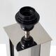 Vintage lamp foot 1970 chrome