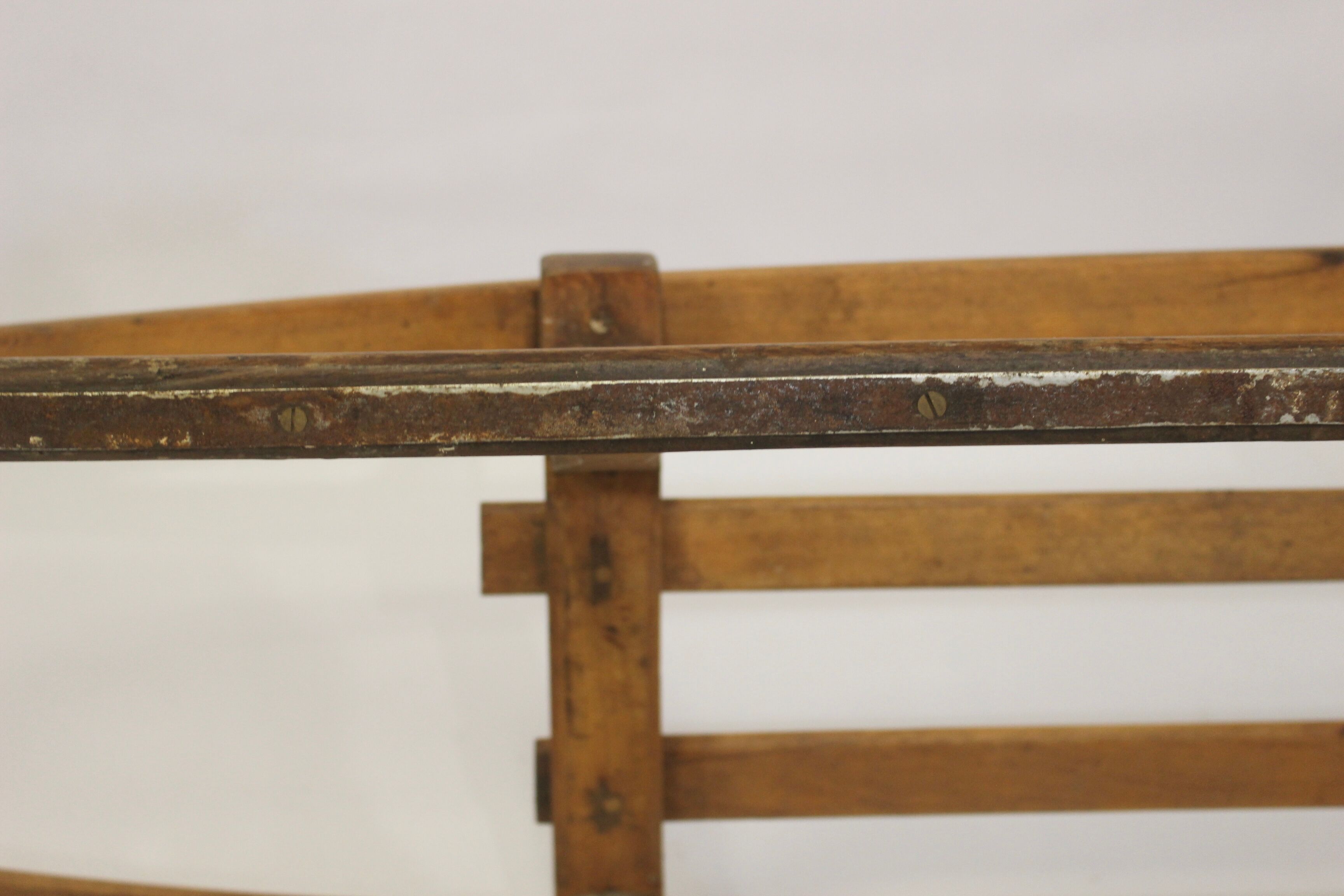 Vintage wooden sledge