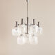 Targetti Sankey Murano glass chandelier, 1970s