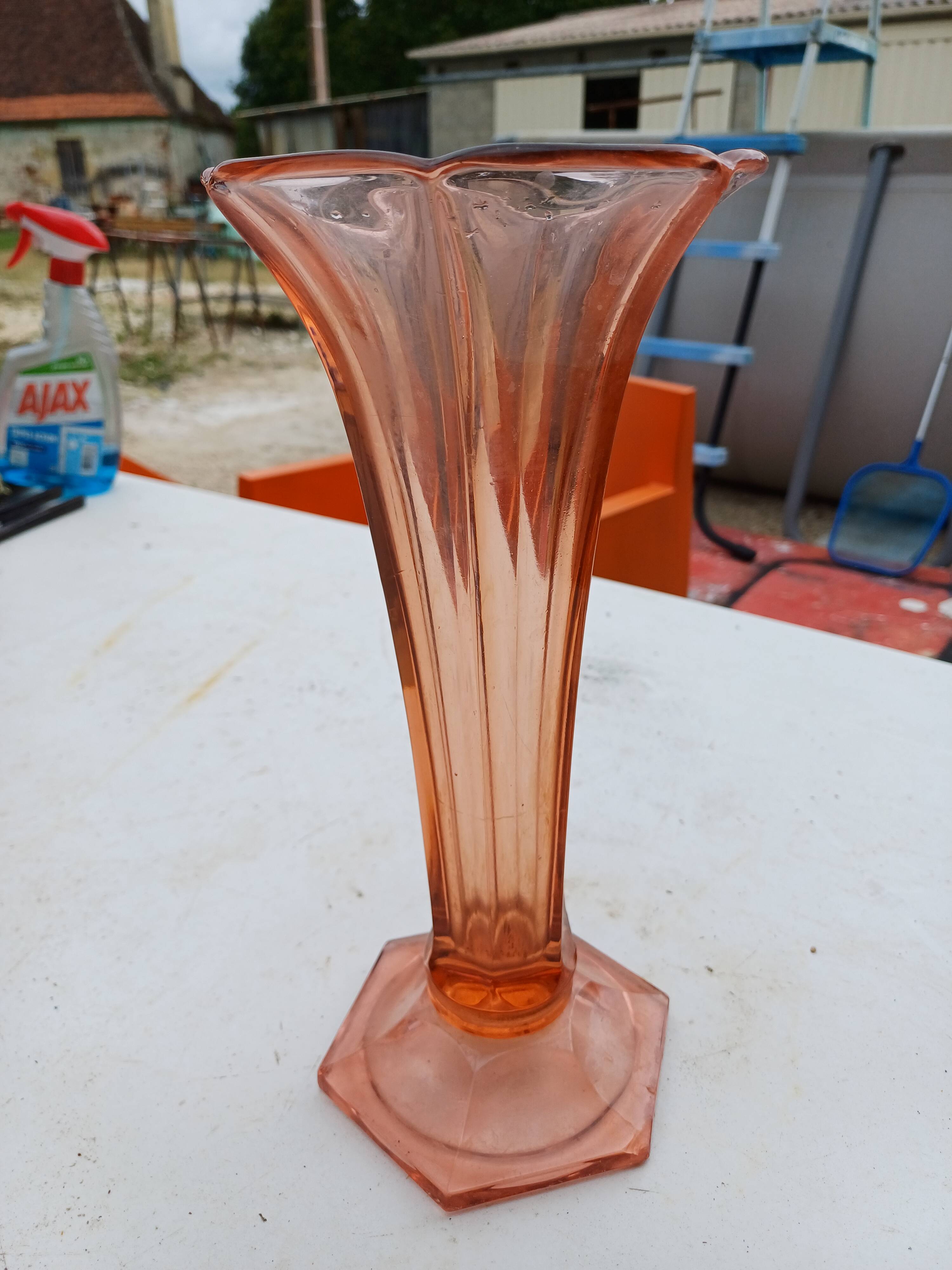 Val St Lambert Vase