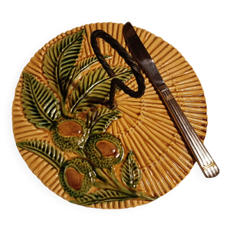 Vallauris slipware plate