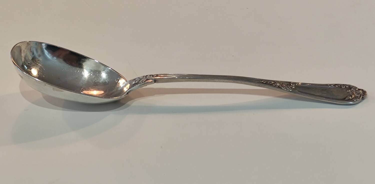 Old Spoon for Marmalade Jam/Silver Minerva Hallmark
