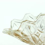 Large Pressed Glass Bowl, Tulip Collection Hermanowa Hut, 1957