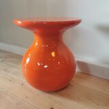Garouste and Bonetti orange "mushroom" stool