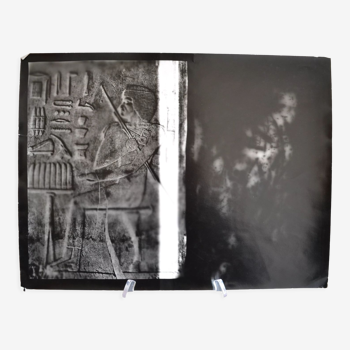 Anonymous silver photo hieroglyphs circa 1970