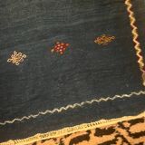 Hand-woven Moroccan rug